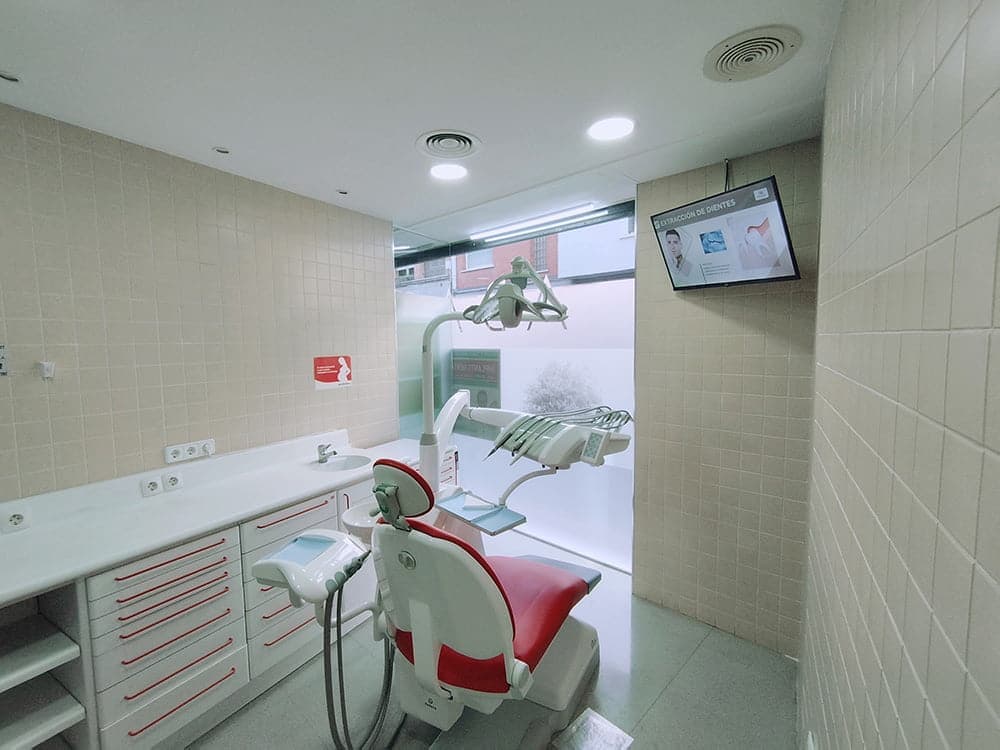 Interior del gabinete dental de Centre Dental ABAC Terrassa